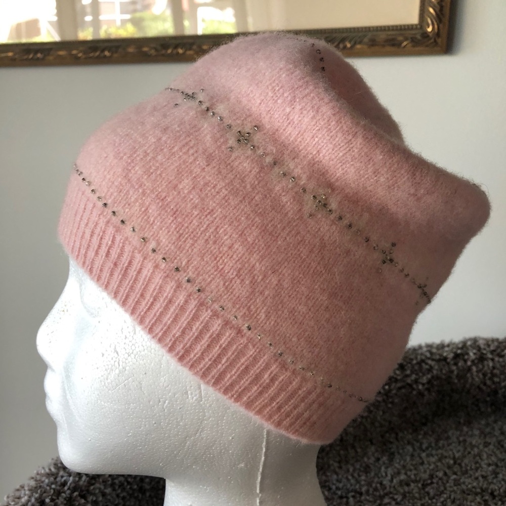 Ralph Lauren 100% lambswool knit beanie EUC - Picture 6 of 11